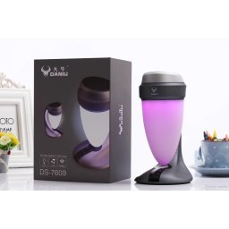 Безжична Bluetooth колона с LED Лампа 7 цвята и радио Daniu DS-7609