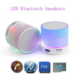Преносима Bluetooth MP3 Колонка с диско ефекти Bluetooth Music Box A9