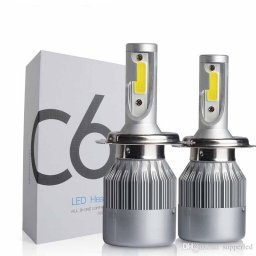 Лед диодни крушки C6 H7 - 36W/ 3800LM Led Headlight
