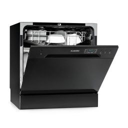 Klarstein Amazonia 8, съдомиялна машина, F, 1620 W, за 8 комплекта съдове, 49 dB, aquastop (DSM-Amazonia-8-B)