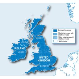 GPS Map CityNavigator Europe NT - UK/Ireland