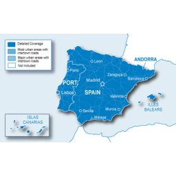 GPS Map CityNavigator Europe NT - Spain/Portugal