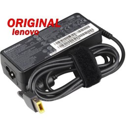 Адаптер за лаптоп ОРИГИНАЛЕН (Зарядно за лаптоп) Lenovo 20V 3.25A 65W (slim tip) правоъгълна букса ремаркетиран