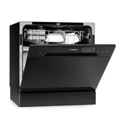 Klarstein Amazonia 8, съдомиялна машина, F, 1620 W, за 8 комплекта съдове, 49 dB, aquastop (DSM-Amazonia-8-B)