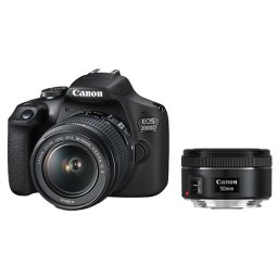 Canon EOS 2000D + Canon EF-s 18-55mm f/3.5-5.6 IS II + Canon EF 50mm f/1.8 STM