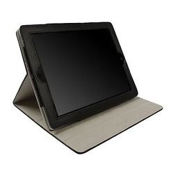 Кожен калъф за iPad 2&3 Krusell Luna черен