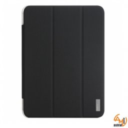 Кожен калъф с поставка за Samsung Galaxy Tab 4 8.0 Rock черен