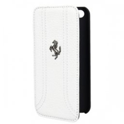 Ferrari FF Series Book-Flip-Case Galaxy S4 бял