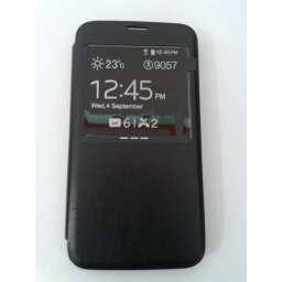 Страничен тефтер за Samsung Galaxy S5/S5 Neo черен