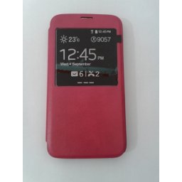Страничен тефтер за Samsung Galaxy S5/S5 Neo розов