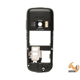 Оригинална средна част Nokia 6303c черна