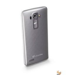 Fine прозрачен тънък гумен калъф LG G4 Cellular Line