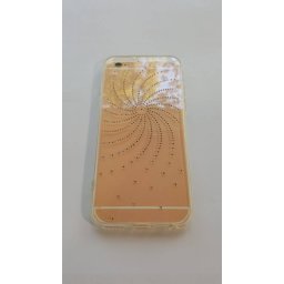 Силиконов калъф за iPhone 6/6S с камъни