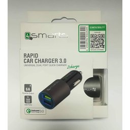 4smarts Car Charger Rapid Qualcomm® Quick Charge™ 3.0 matt-grey