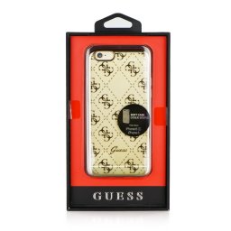 Оригинален кейс за iPhone 7/8 Guess заден твърд гръб GUHCP7IGLGO Gold