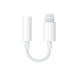 Оригинална приставка за слушалки Apple MMX62ZM/A iPhone 7/7Plus (Lightning -3,5 mm jack)