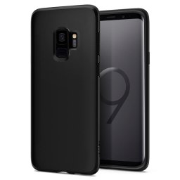 Силиконов калъф кейс за Samsung G960 S9 Spigen Liquid черен мат