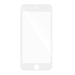 Стъклен протектор за целият екран за Huawei P8 Lite 2017 / P9 Lite 2017 / Honor 8 Lite бял 5D