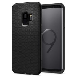 Силиконов калъф кейс за Samsung G960 S9 Spigen Liquid Air черен