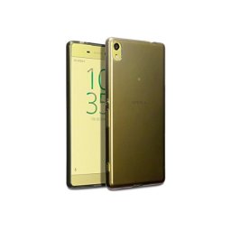 Силиконов калъф за Sony Xperia XA прозрачен гръб smoked