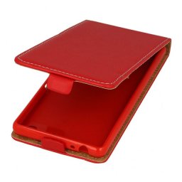 Калъф тефтер за Sony Xperia M5 червен Flexi