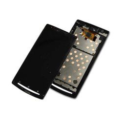 Дисплей с тъч скрийн за Sony Ericsson Xperia Arc S LТ18i / LТ15i черен