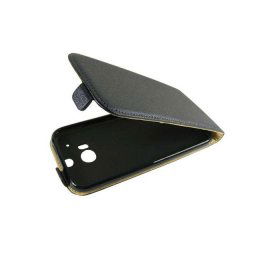 Калъф тефтер за HTC One M8 черен Flexi