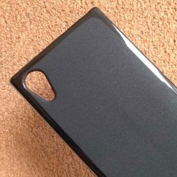Силиконов калъф за Sony Xperia L1 черен гръб