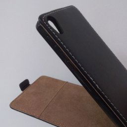 Калъф за Sony Xperia E5 F3311 флип тефтер черен Flexi
