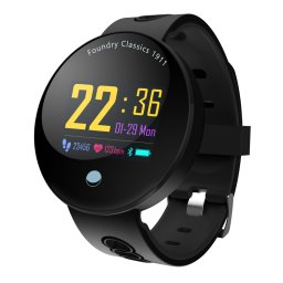 Влагоустойчива смарт гривна Smart technology CF01, Пулс, Кръвно налягане