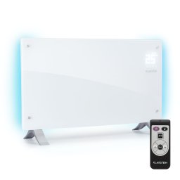 Klarstein Bornholm Curved Ambient, конвекторен нагревател, 1000/2000 W, бял (ACO7-BHLM-CrV-Amb-WH)