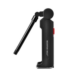 Мощна работна и аварийна лампа с фенер, магнит и кука, micro USB
