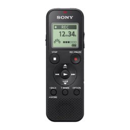 Sony ICD-PX370, 4GB, Built-in USB, black