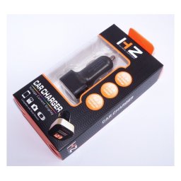 Волтметър за автомобил с 2 бр. USB зарядни за GSM HZ Car Charger