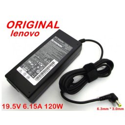 Адаптер за лаптоп ОРИГИНАЛЕН (Зарядно за лаптоп) Lenovo 120W 19.5V 6.15A 6.3mm * 3.0mm ремаркетиран