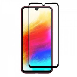 Стъклен протектор за целият екран Full 5D за Xiaomi Redmi Note 7 / Note 7 Pro, черен