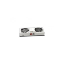 LN-FAN-THM-2FFS-BL - вентилационен модул, за стенни комуникационни шкафове, 2 вентилатора