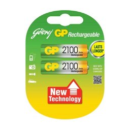 Акумулаторни Батерии GP AA 2100mAh - 2 броя