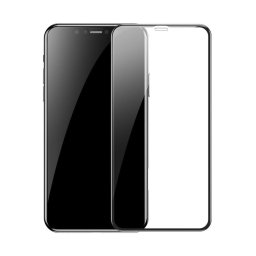 Стъклен протектор за целият екран XO FD7 Resin 3D за iPhone X / XS / 11 Pro черен