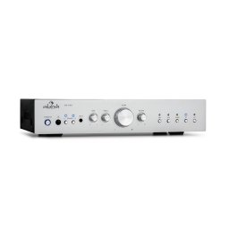 Auna AV2-CD608BT, HiFi стерео усилвател, 4 x 100 W RMS, BT, цифров оптичен вход (AV2-CD608BT-SI)