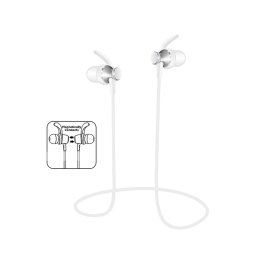 Слушалки Wireless + Micro USB MS-T4 White
