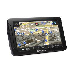 GPS навигация за кола и камион с Вграден Видеорегистратор Vivas 7055 EU, 7", Android, Cam, BT, AVIn, WiFi