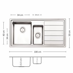 Leks MEGA 100.2 R/L TI