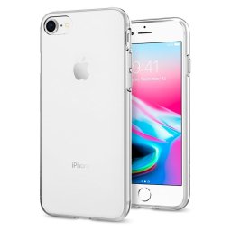 Силиконов калъф кейс за iPhone 7 / iPhone 8 SPIGEN Liquid Crystal 2