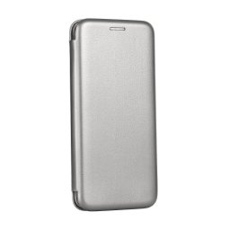 Страничен калъф тип тефтер Forcell Elegance за iPhone X/XS сив