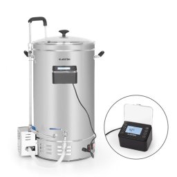 Klarstein Brauheld Pro, малцов котел, 2500 W, 35 l, 30 - 100 ° C, циркулационна помпа, неръждаема стомана (BRD3-Brauheld-Pro35)