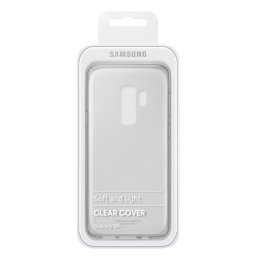 Оригинален силиконов калъф кейс за Samsung Galaxy S9 plus Clear Cover Case EF-QG965TTEGWW , прозрачен