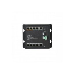PFS3111-8ET-96-F - 11 портов, 8x 10/100 POE, 2x Gigabit, 1x оптичен порт, Layer 2 PRO серия POE комутатор DAHUA
