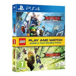 Игра The Lego Ninjago Movie Videogame PS4 + Blue Ray филм The Lego Ninjago Movie