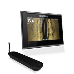 Сонар/GPS SIMRAD GO7 XSR със сонда 3-В-1 и карта
